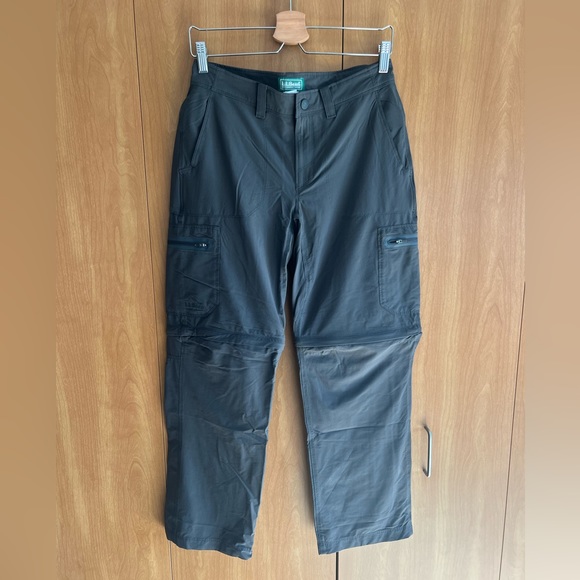 L.L. Bean Pants Llbean Water Resistant Cresta Hiking Zip Off Pants